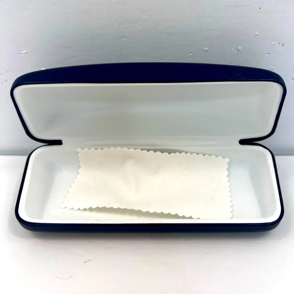 ⭐️LACOSTE💯NAVY BLUE SUNGLASSES CASE